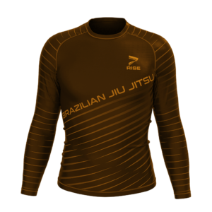 Durable MMA Rashguard for Brown Belts in USA