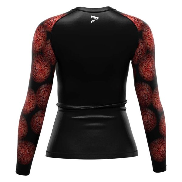Women's Fire Dragon Sublimation MMA Rash Guard