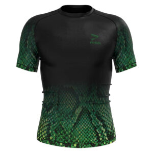 GREEN PYTHON Rash Guard