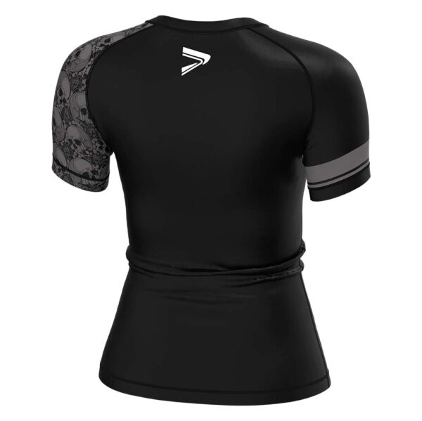 GREY TATTOO RASH GUARD