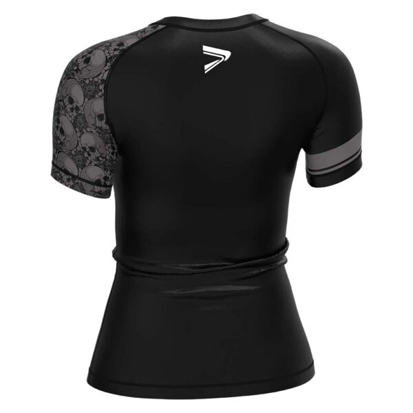 GREY TATTOO RASH GUARD