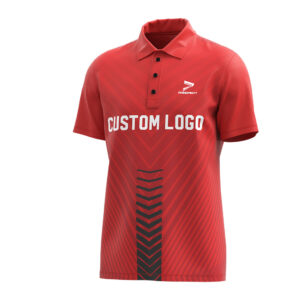 Tennis Red Design Shirt