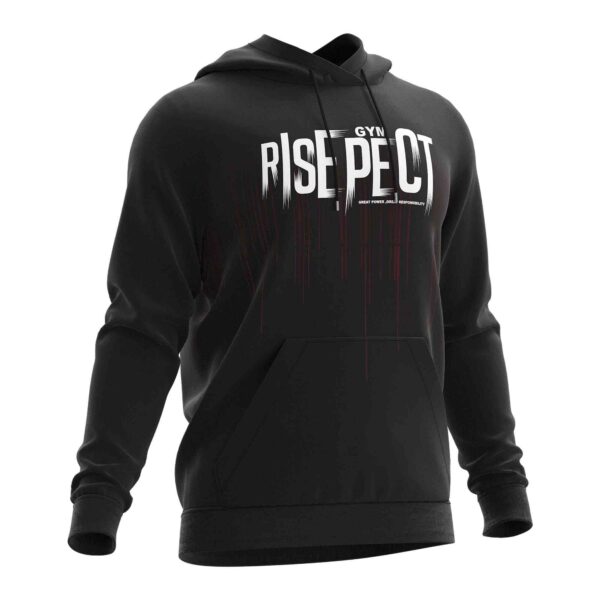 Rise athletic clothing black hoodies wholesale Risepect